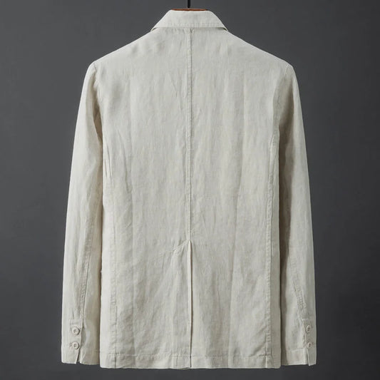 "Il Bianco" – Cotton-Linen Blazer By Enzo Bellari®