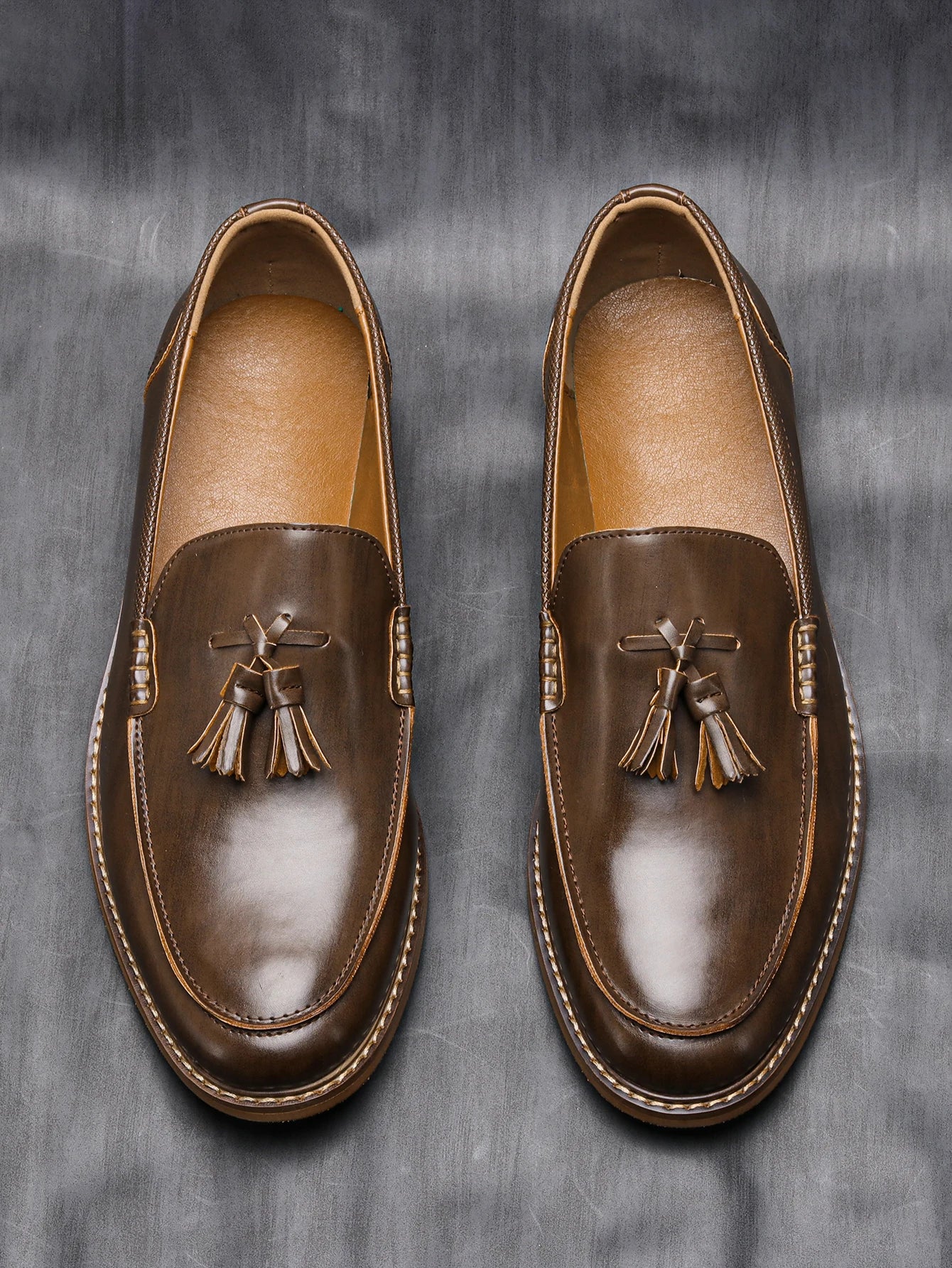 "Oro di Mare" – American Style Leather Loafers By Enzo Bellari®