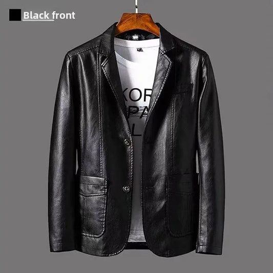 "Sole di Capri" – Retro Leather Streetwear Jacket By Enzo Bellari®