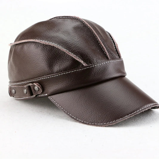 "Berretto Regolabile" – Cowhide Baseball Cap By Enzo Bellari®