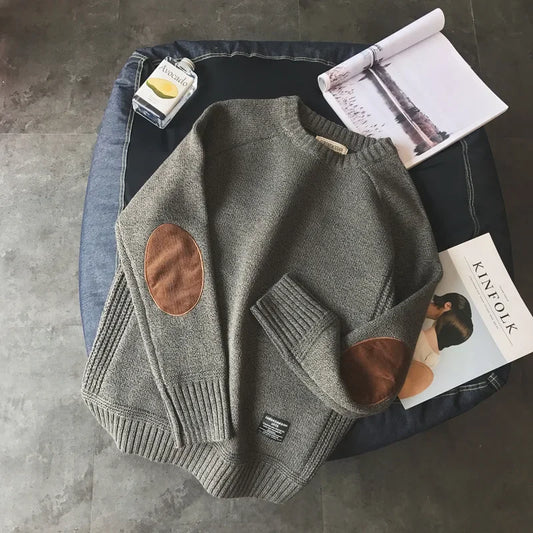 "Sole di Capri" – Thickened Knit Sweater By Enzo Bellari®