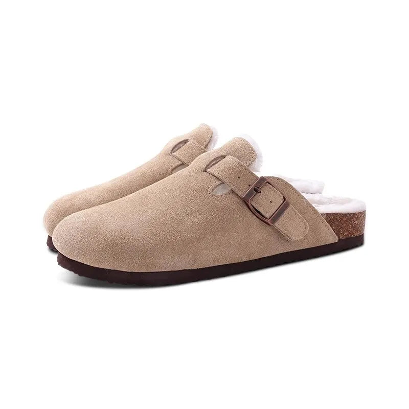 "Luna Dorata" – Fur Boston Clogs By Enzo Bellari®