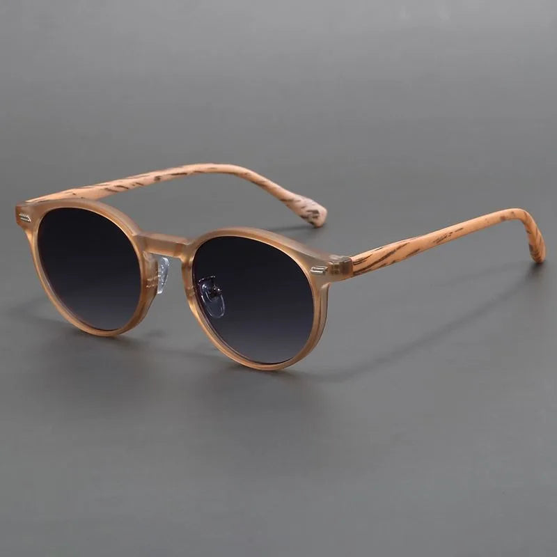 "Fior di Vento" – Vintage Round Hippie Sunglasses By Enzo Bellari®