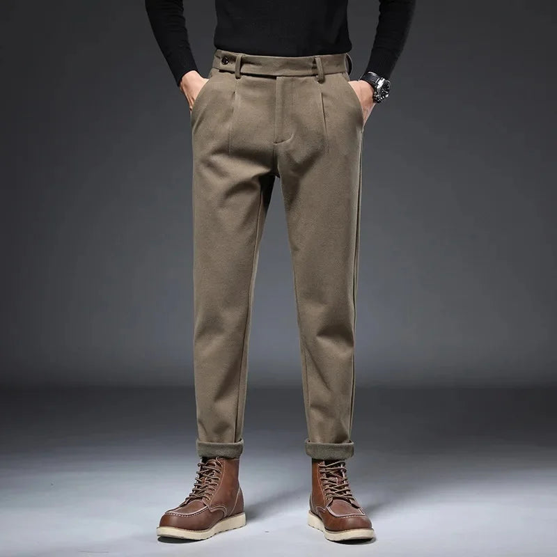 "Luce di Mare" – Slim Fit Business Pants By Enzo Bellari®