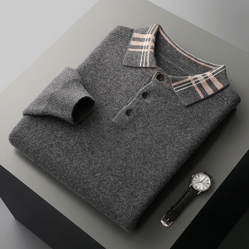 "Lana Pura" – Wool Loose Sweater By Enzo Bellari®