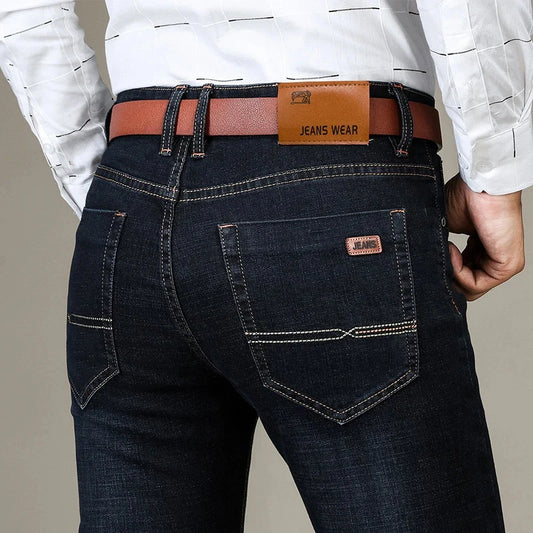 "Sole di Capri" – Fitted Stretch Denim Jeans By Enzo Bellari®