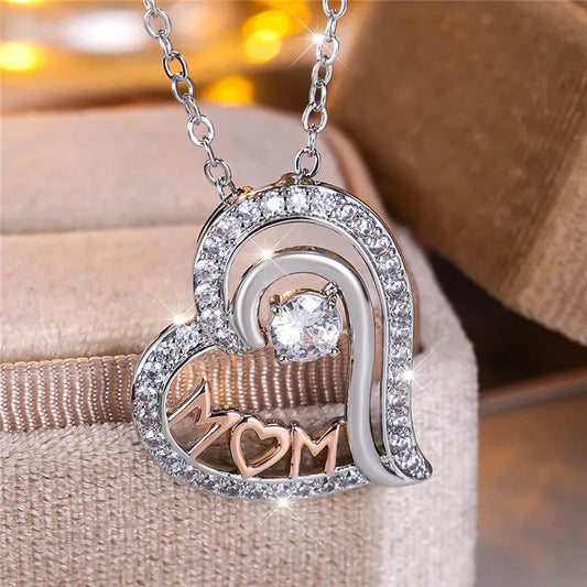 "Vera Luce" – Crystal Heart Necklace By Enzo Bellari®