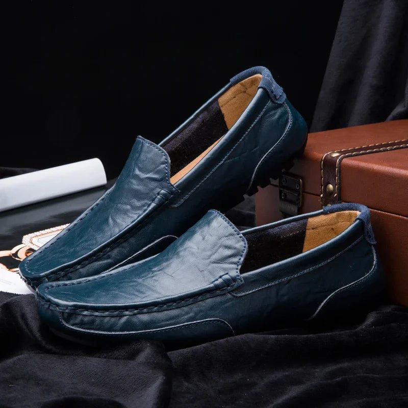 "Il Guida" – Leather Driving Shoes By Enzo Bellari®