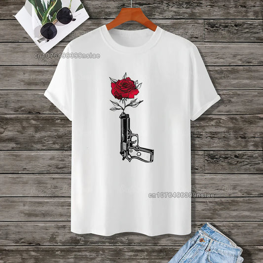 "Il Giardino" – Flower Graphic Tee By Enzo Bellari®