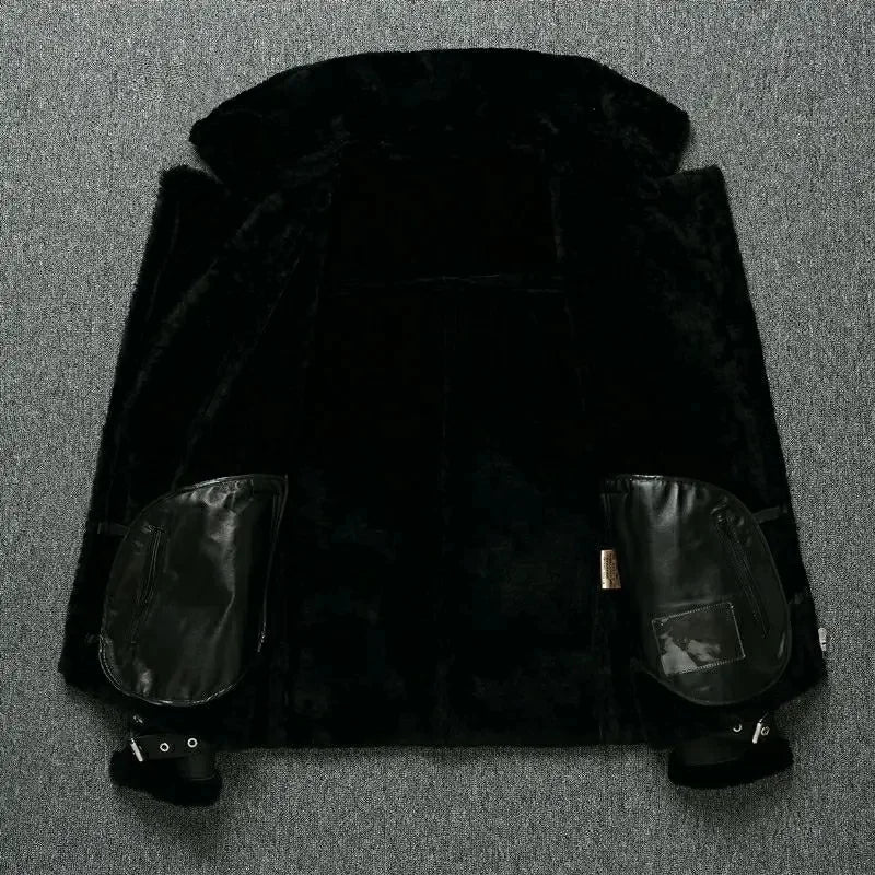 "Il Biker" – Shearling Leather Jacket By Enzo Bellari®