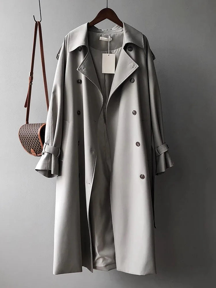 "Aria Serenata" – Double-Breasted Trench Coat By Enzo Bellari®