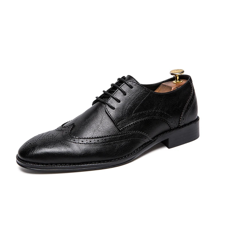 "Il Intagliato" – Brogue Leather Shoes By Enzo Bellari®
