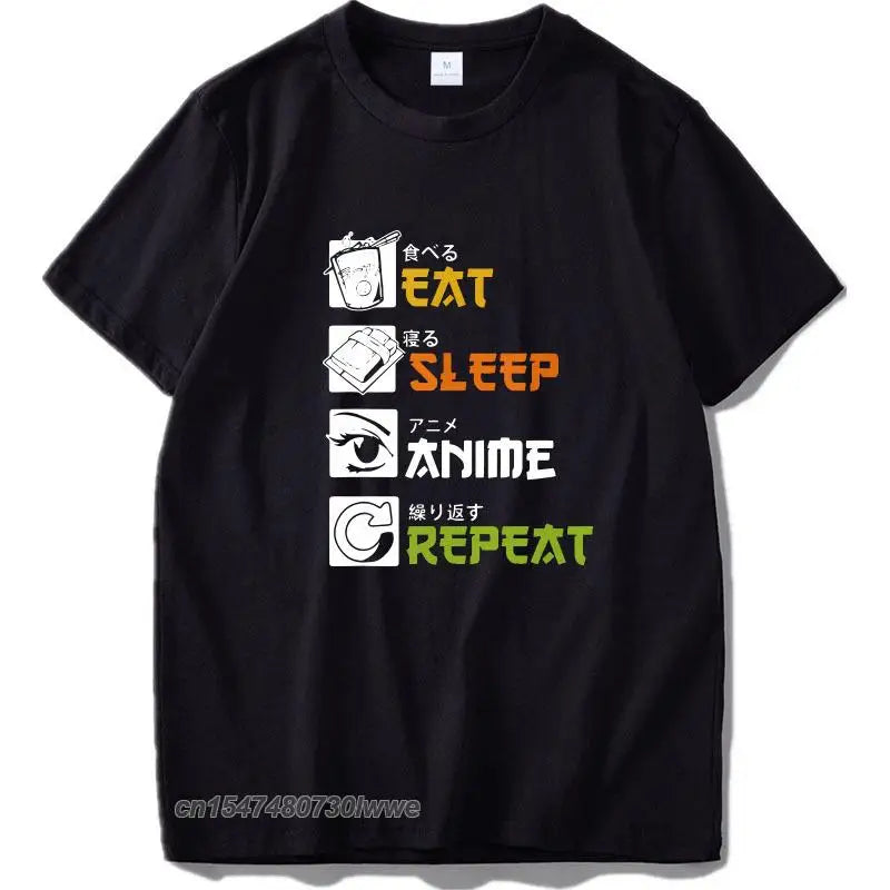 "Stampa Giapponese" – Manga Cotton T-shirt By Enzo Bellari®