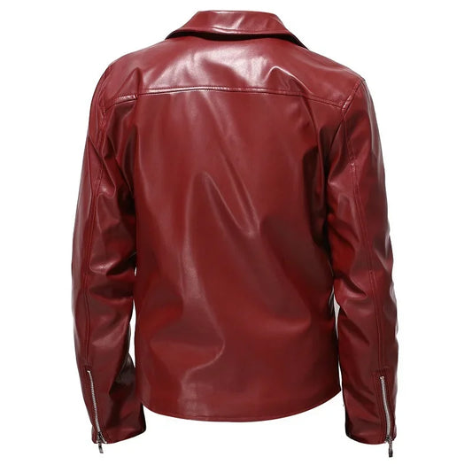 "Oro di Mare" – Casual Leather Motorcycle Jacket By Enzo Bellari®