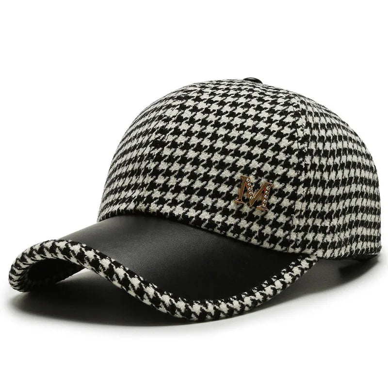 "Linea Sportiva" – Check Baseball Cap By Enzo Bellari®