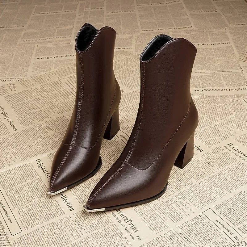 "Tacco Acuto" – Pointed Heel Boots By Enzo Bellari®