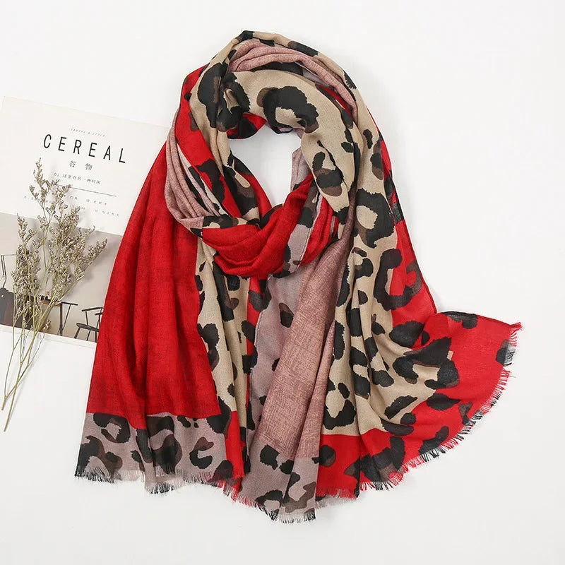 "Macchia Selvaggia" – Leopard Print Scarf By Enzo Bellari®