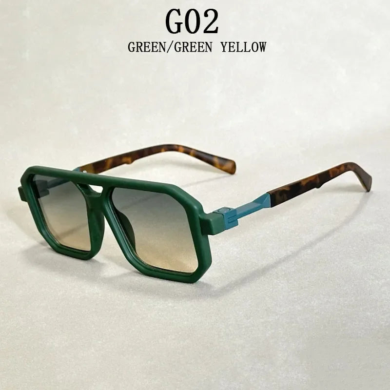 "Ombra Quadro" – Square Sun Sunglasses By Enzo Bellari®