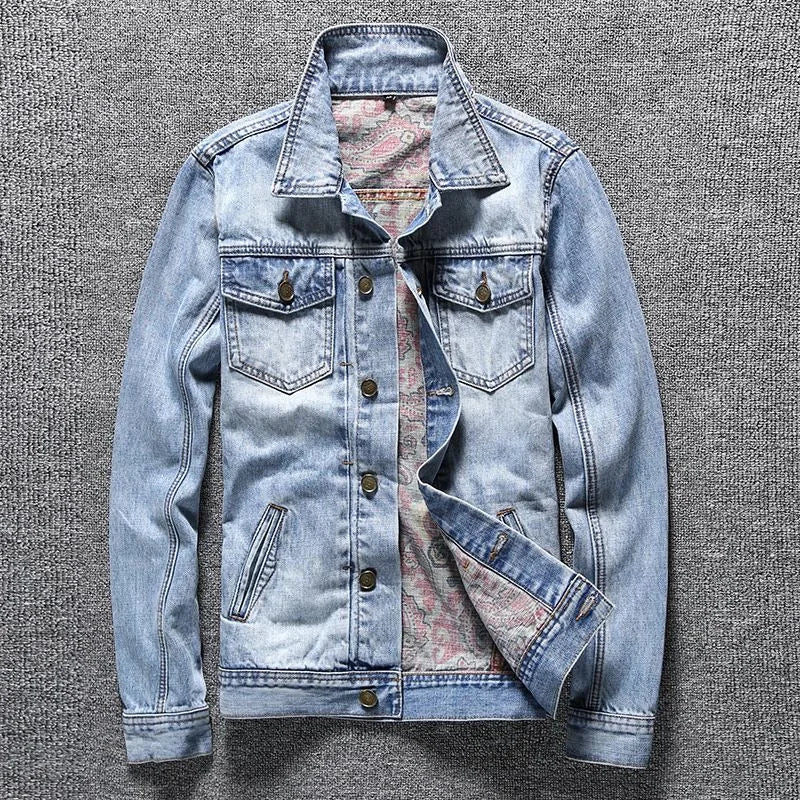 "Aria Serenata" – Solid Color Denim Jacket By Enzo Bellari®