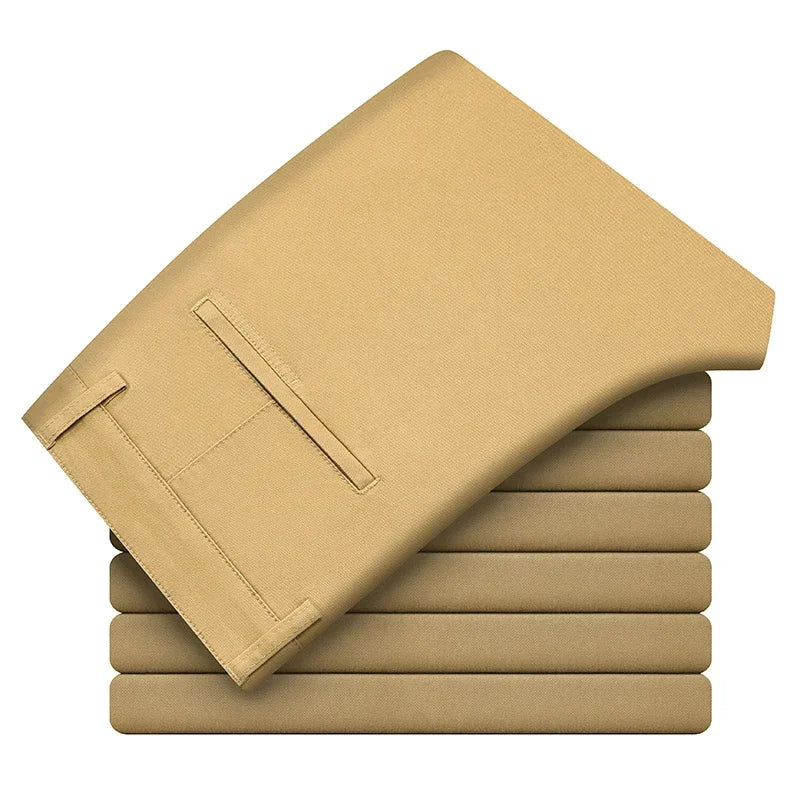 "Slim Naturale" – Cotton Slim Fit Pants By Enzo Bellari®