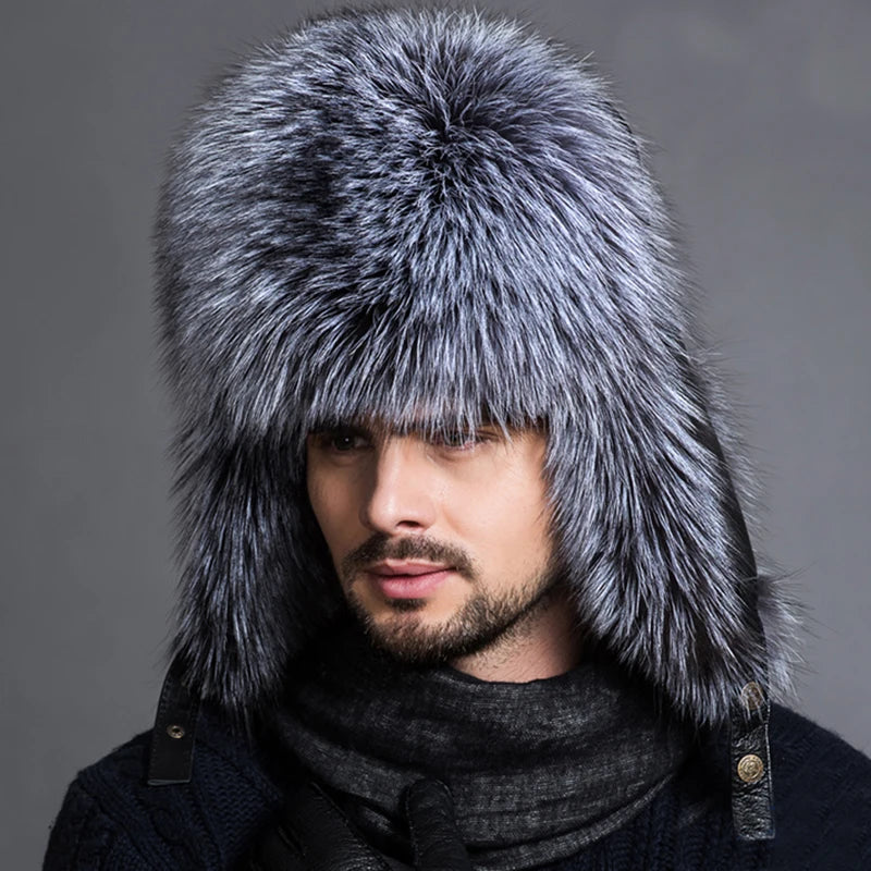"Cappello Reale" – Fox Fur Lei Feng Hat By Enzo Bellari®