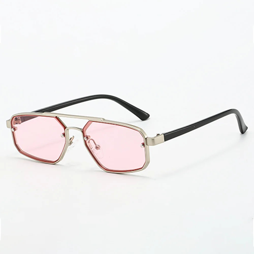 "Vista Retrò" – Vintage Rectangle Sunglasses By Enzo Bellari®