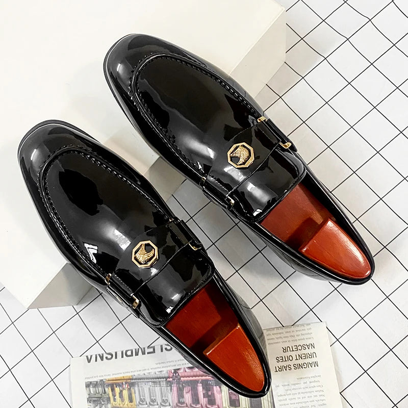 "Luciano" – Genuine Leather Loafers