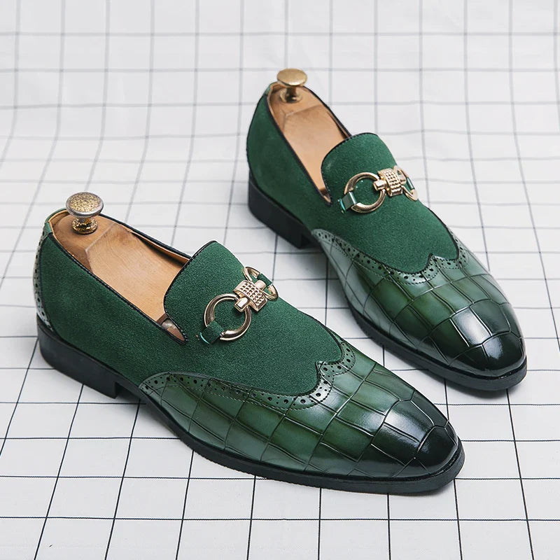 Nubuck Leather Loafers