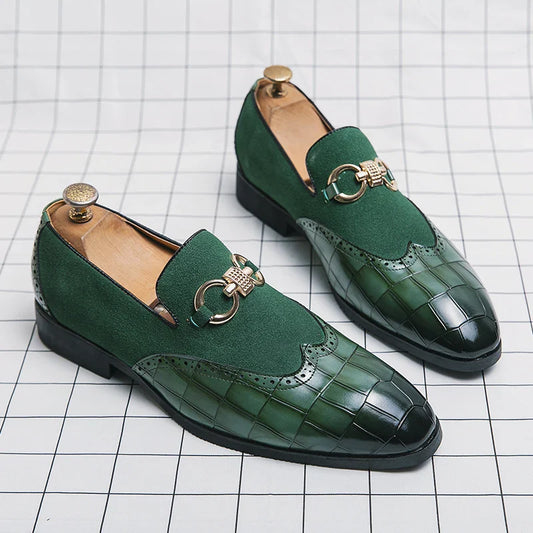 Nubuck Leather Loafers