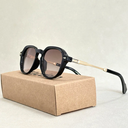 "Luce di Mare" – Vintage Oval Sunglasses By Enzo Bellari®