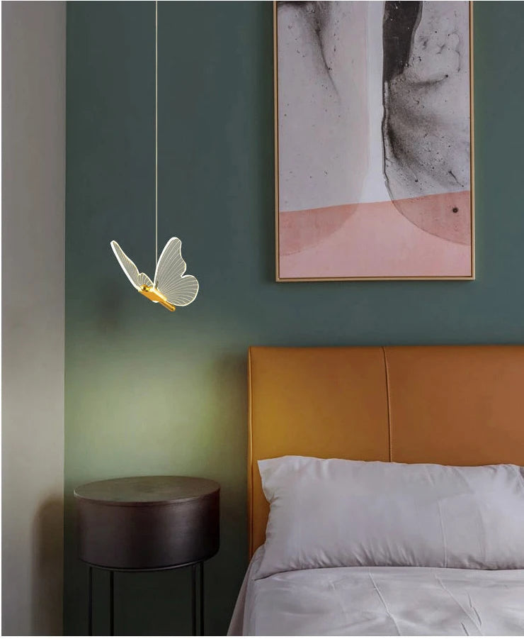 "Onda di Seta" – Butterfly Pendant Chandelier By Enzo Bellari®