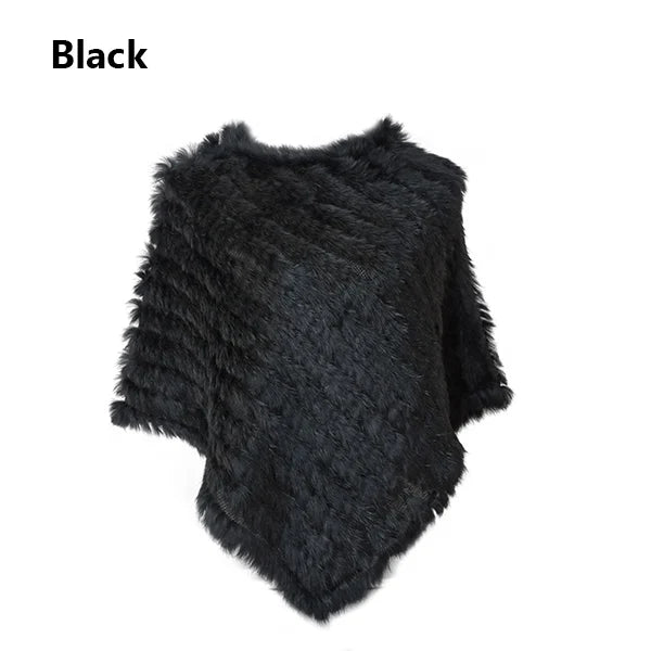 "Coniglio Reale" – Fur Poncho Vest By Enzo Bellari®