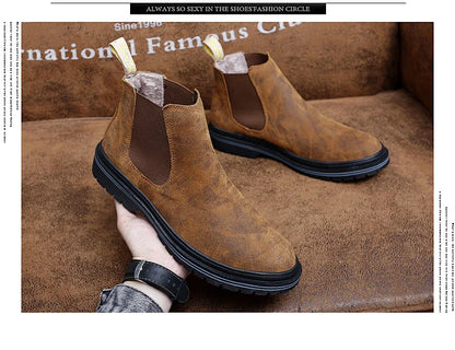 "Stile Regale" – Leather Chelsea Boots By Enzo Bellari®