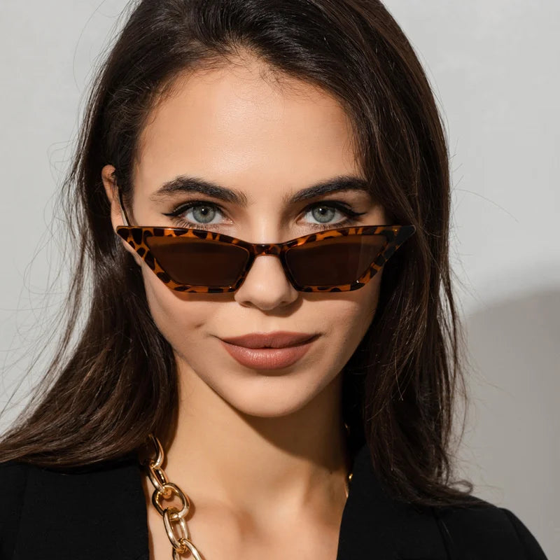 "Triangolo Chic" – Triangle Cat Eye Sunglasses By Enzo Bellari®