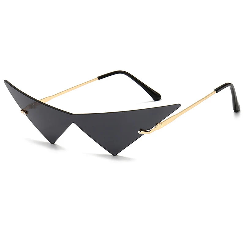 "Occhio Felino" – Cat Eye Rimless Sunglasses By Enzo Bellari®