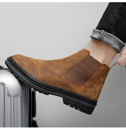 "Stile Regale" – Leather Chelsea Boots By Enzo Bellari®