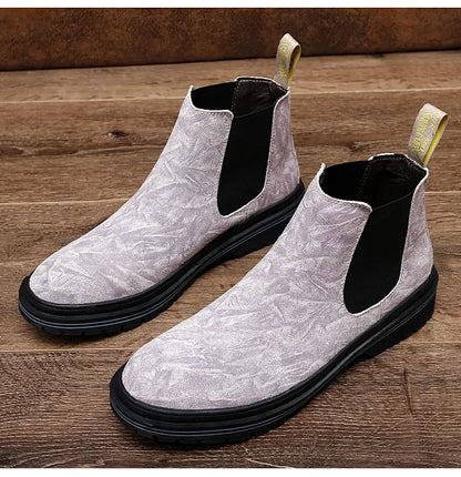 "Stile Regale" – Leather Chelsea Boots By Enzo Bellari®