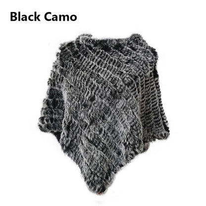 "Coniglio Reale" – Fur Poncho Vest By Enzo Bellari®