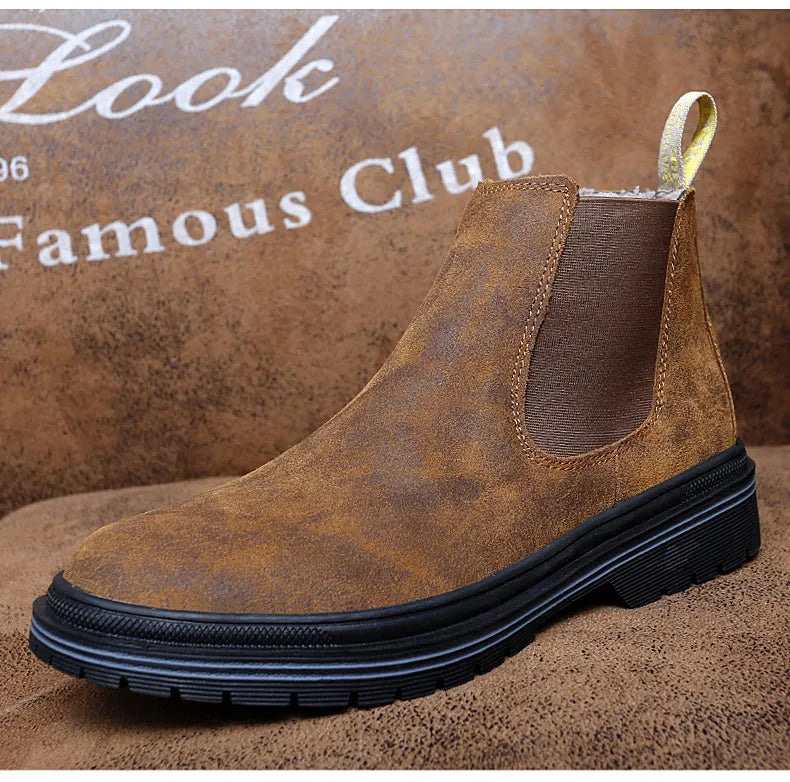 "Stile Regale" – Leather Chelsea Boots By Enzo Bellari®