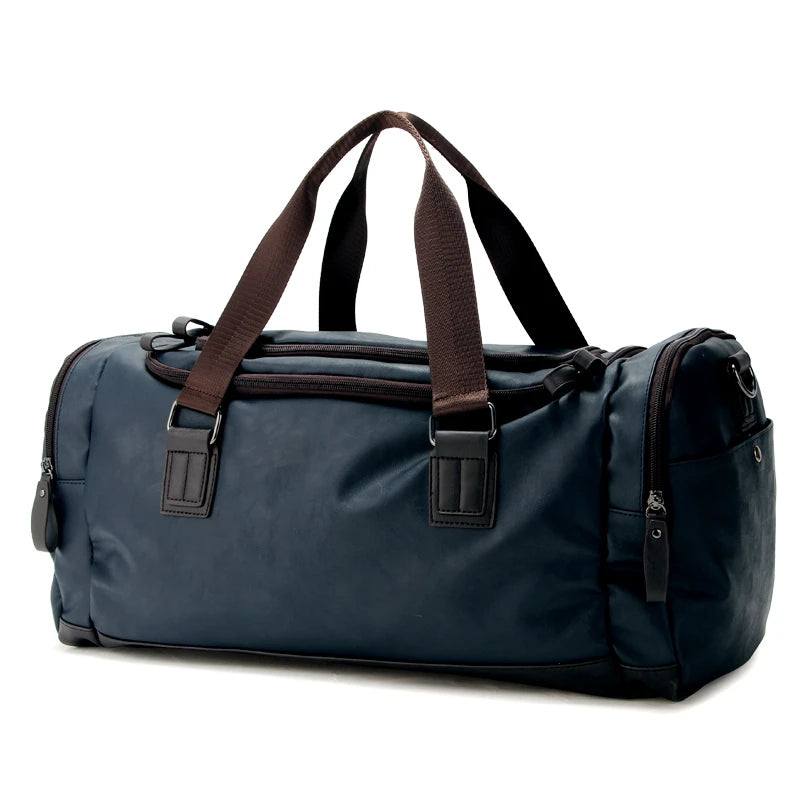 "Sole di Capri" – PU Leather Travel Duffle By Enzo Bellari®