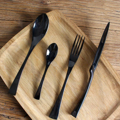 "Il Nero" – 4-Piece Cutlery Set By Enzo Bellari®