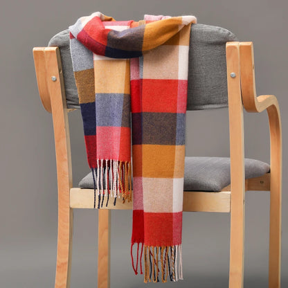 "La Scozzese" – Plaid Cashmere Scarf By Enzo Bellari®