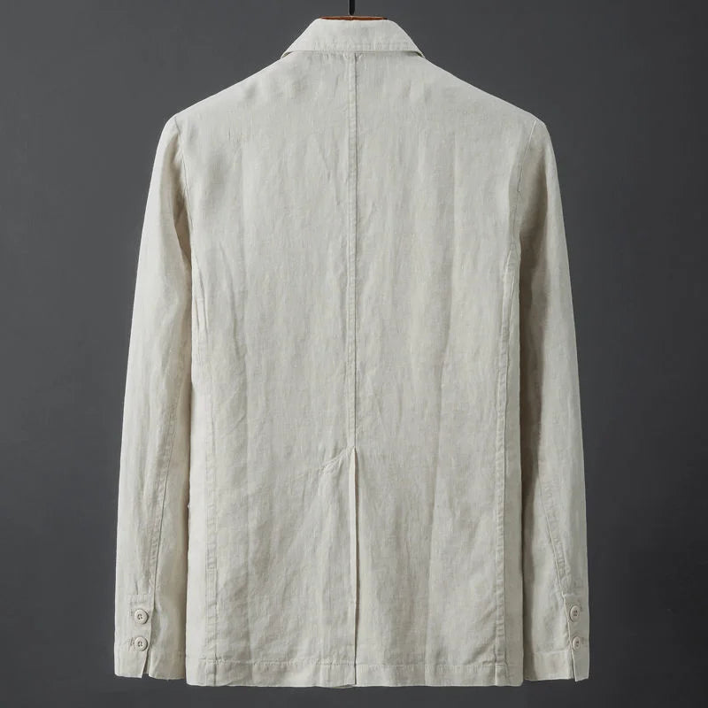 "Il Bianco" – Cotton-Linen Blazer By Enzo Bellari®