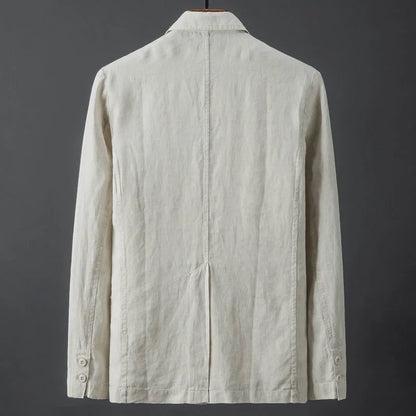 "Il Bianco" – Cotton-Linen Blazer By Enzo Bellari®