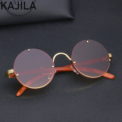 "Il Vapore" – Rimless Steampunk Sunglasses By Enzo Bellari®