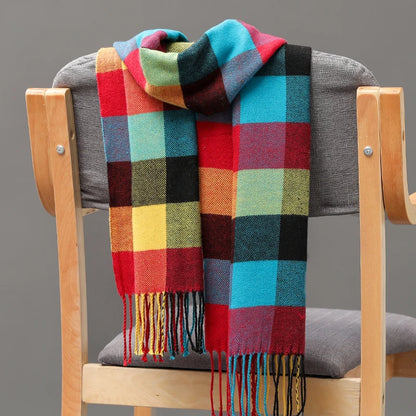 "La Scozzese" – Plaid Cashmere Scarf By Enzo Bellari®
