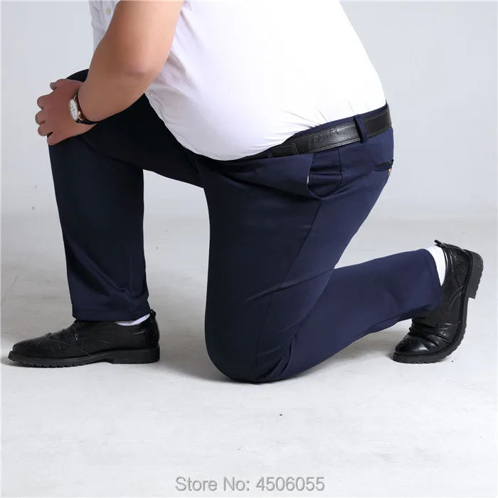 "Cielo Stellato" – Plus Size Elastic Work Pants By Enzo Bellari®