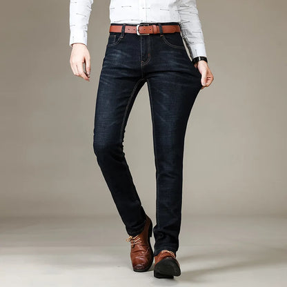 "Sole di Capri" – Fitted Stretch Denim Jeans By Enzo Bellari®