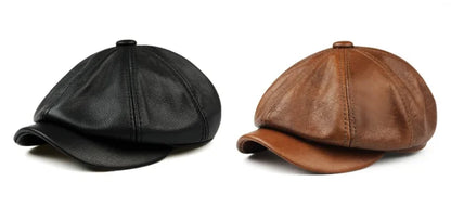 "Berretto Retrò" – Brown Beret Hat By Enzo Bellari®