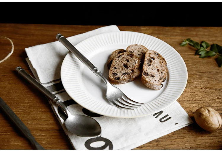 "Acciaio Retrò" – Stainless Flatware Cutlery Set By Enzo Bellari®